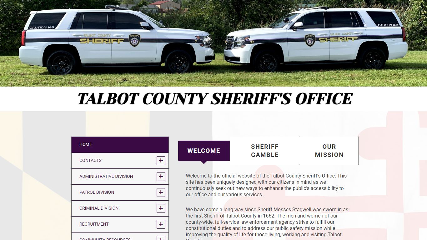 Talbot County Sheriff's Department